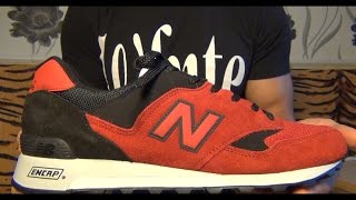 preview picture of video 'Видеообзор New Balance 577 Red/Black Made In England от Свистова Арсения'