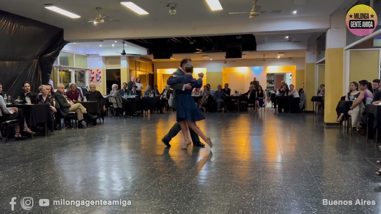 Alvaro Salas y Julieta Cappiello - Milonga Gente Amiga - 17/SEP/2023 (2/3)