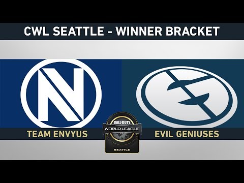 TEAM ENVYUS VS EVIL GENIUSES - WINNER BRACKET - #CWLSEATTLELVP