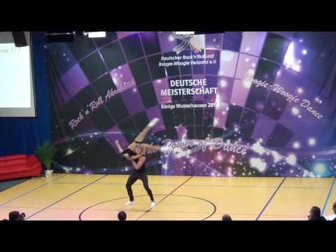 Deutsche Meisterschaft 2016 / Jana Steinwerth - Fabian Mirtschin / A-Klasse