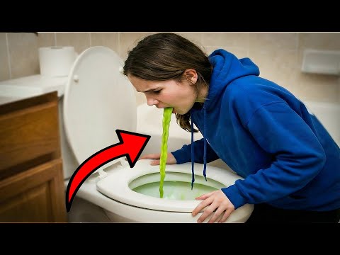 She Can't Stop THROWING UP!