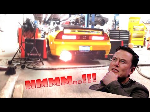 Japanese vs American muscle Cars vs Tesla (watch till the end)