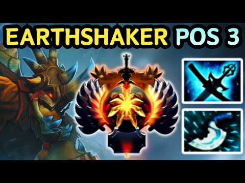 🔥 EARTHSHAKER OFFLANE FISSURE INTO ECHO DEATH | DOTA 2 GAMEPLAY 🔥