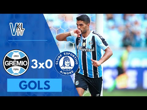 GRÊMIO 3x0 Aimoré - Gols - 5ª Rodada - Gauchão 2023 - Narração Vinícius Lorensi