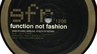 Daniel Grönlund ‎– Function Not Fashion (A1) (2002)