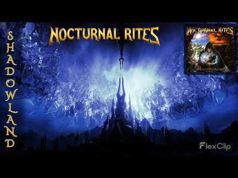 Nocturnal Rites - Shadowland (lyrics on screen)