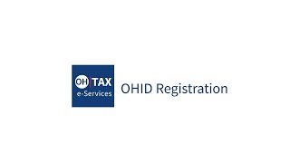 OHID Registration - OH|Tax eServices