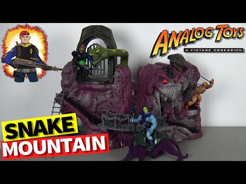 Snake Mountain - Vintage Masters of the Universe Toy Review!