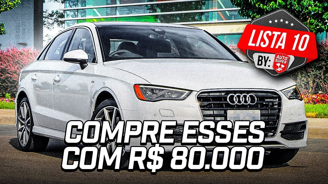 10 CARROS PARA COMPRAR ATÉ R$80.000
