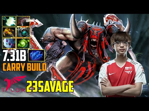 23savage - BLOODSEEKER CARRY | 7.31b ITEM BUILD - DOTA 2