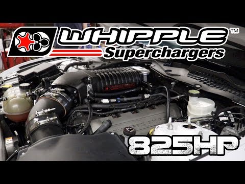 825 HP 2.9L Stage 2 Whipple Install on a S550 2016 Mustang GT