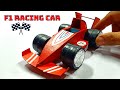 How To Make F1 Racing Car Model Racing Car Model Mini RC Car Mini Ferrari Car Cardboard DIY