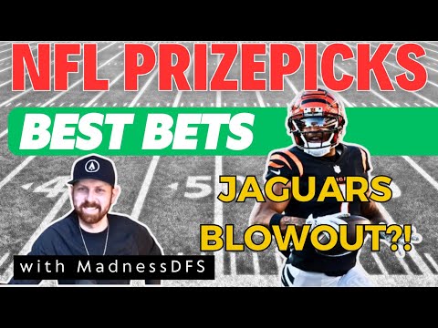 3 Best NFL MNF PrizePicks Plays 12/4 - Bengals @ Jaguars