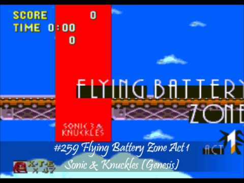 MistressZelda's List of Amazing VGM! #259 Flying Battery Zone Act 1 (Sonic & Knuckles)