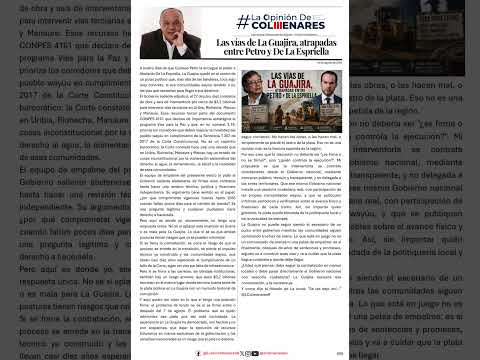 Las vías de La Guajira, atrapadas entre Petro y De La Espriella