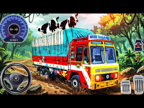Indian Truck Driver Simulator | New Lorry Transport & Cargo Driving 2025 - Android GamePlay