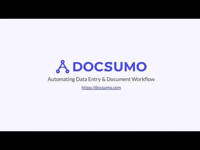 About Docsumo