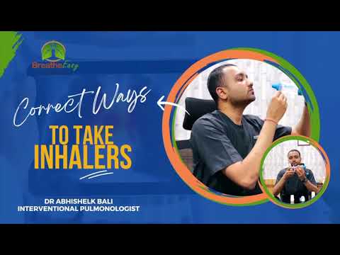 Patient Resource video : using a metered dose inhaler correctly.