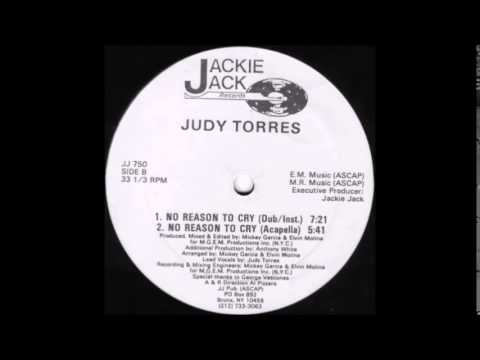 Judy Torres - No Reason To Cry (Dub/Instrumental) on Jackie Jack Records (1987)