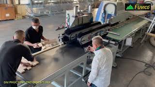 Dây chuyền ghép mộng ván finger mộng nằm FAH-F1