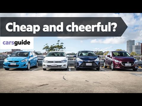 Toyota Yaris vs Mazda 2 vs VW Polo vs Hyundai Accent 2019: city car comparison review