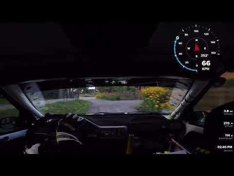 7 Rajd Rzeszowiak | onboard | OS7 Zagorzyce | Listewnik / Pasek