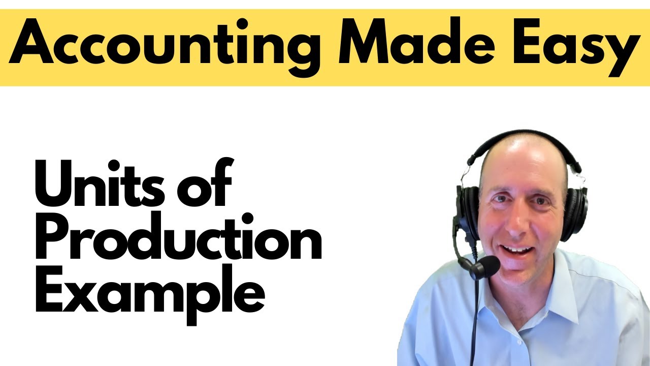 FA 37 -  Units of Production Depreciation Example