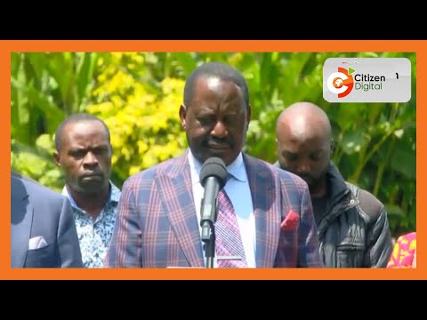 Raila demands ‘transparent, inclusive public inquiry’ into disappearances and extrajudicial killings