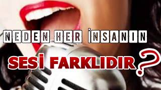 NEDEN HER İNSANIN SESİ FARKLIDIR ?