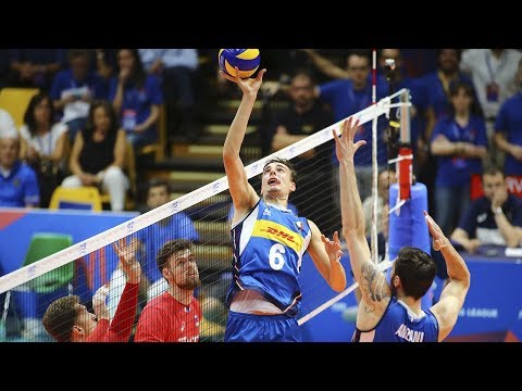 Волейбол TOP » 10 One Handed Sets | Volleyball Nations League 2018