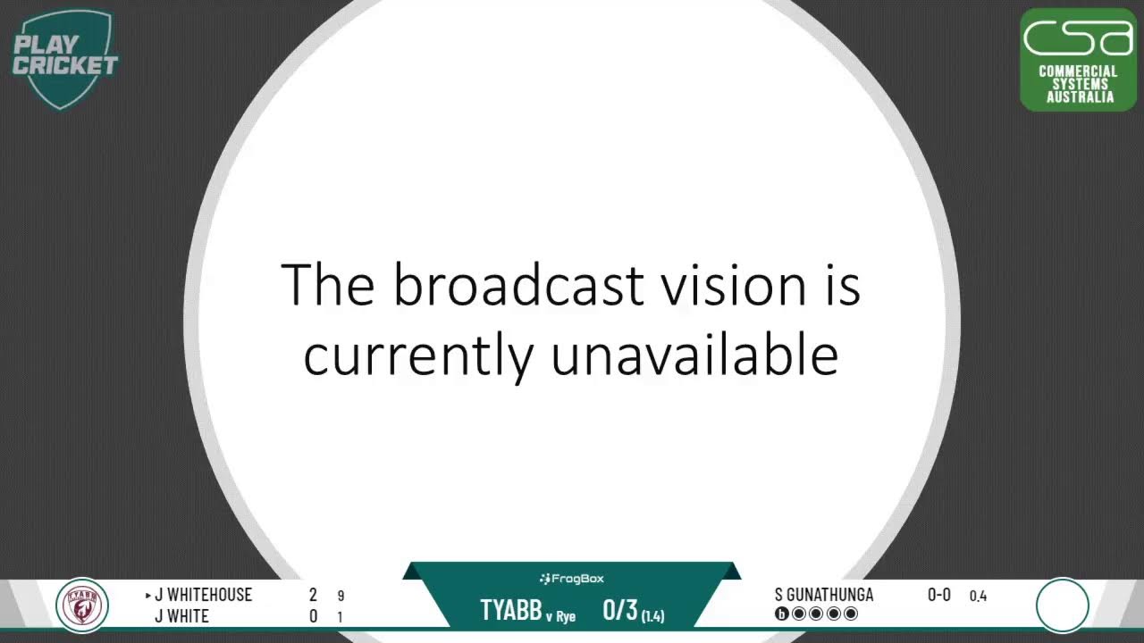 Tyabb 1sts v Rye 1sts