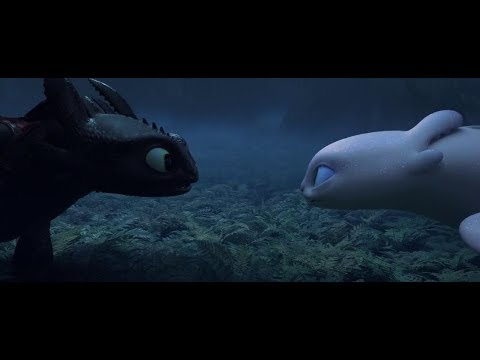 HTTYD The Hidden World Toothless Meets The Light Fury