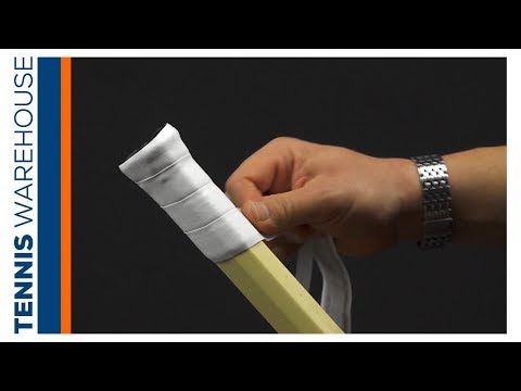 Tennis Tip: How to Install a Replacement Grip