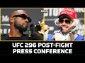 UFC 296: Edwards vs. Covington Post-Fight Press Conference | MMA Fighting
