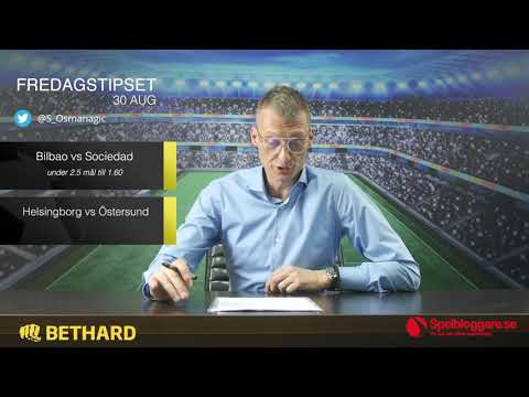 Speltips: Athletic Bilbao - Real Sociedad & Helsingborg - Östersund 30/8