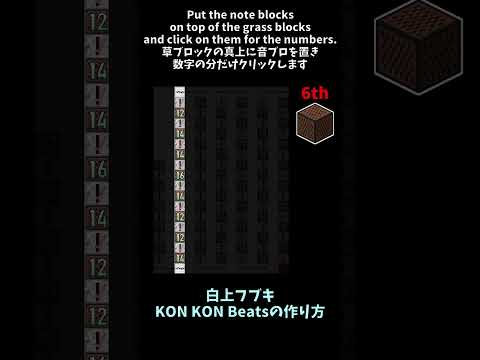 Insane Minecraft DJ tutorial - Shirakami Fubiki Beats!