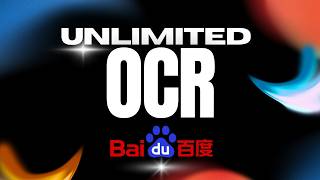 Unlimited OCR from Baidu: One-shot Long-horizon Parsing: Run Locally