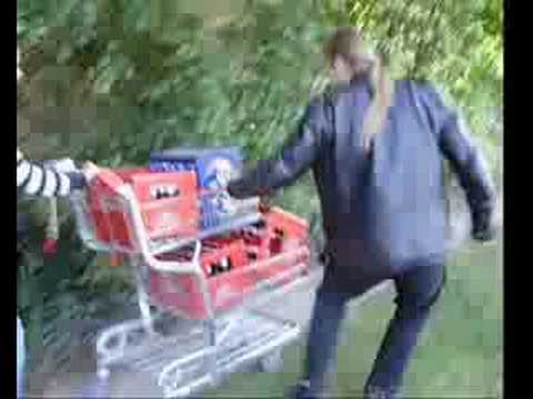 Metalheads and the trolley of beer