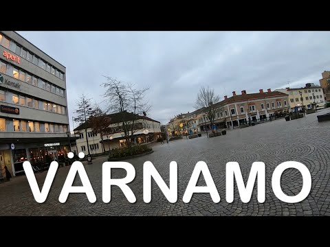 Walking in Värnamo. Sweden.