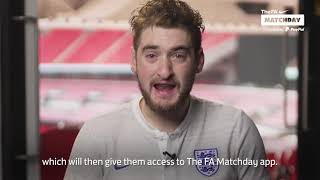 The FA Matchday App How to Guide - Add a Player in the App