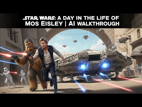 Star Wars ASMR: A CINEMATIC Day in Mos Eisley Spaceport
