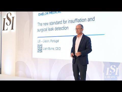 Liam Burns, Qaelon Medical - Insufflation and Surgical Leak Detection Innovation | LSI Europe '24