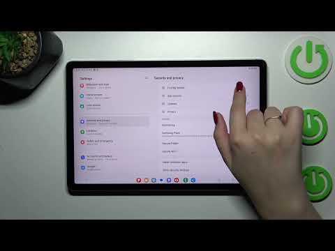 How to Clear Credentials in SAMSUNG Galaxy Tab S9 FE?