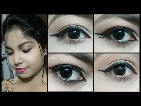 PERFECT WAY TO WEAR EYE LINER FOR BEGINNERS Video