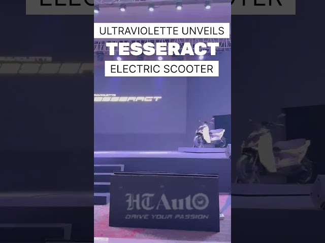 Ultraviolette launches Tesseract e-scooter at ₹1.20 lakh (ex-showroom). #UltravioletteTesseract
