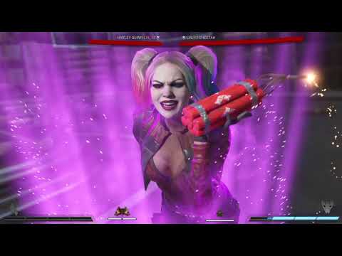 Injustice 2 Harley Quinn vs Cheetah