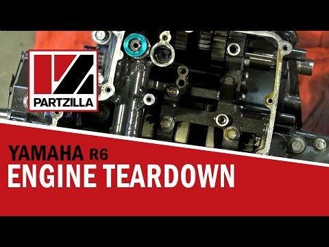 Yamaha YZF R6 Engine Teardown | Partzilla.com