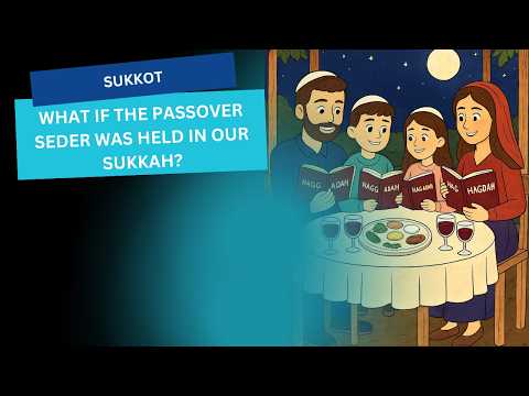 What if the Passover Seder was held in our Sukkah?