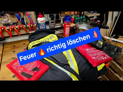 Extinguishing small fires 🔥 properly 🧯 Test | Ray