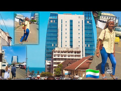 Risking my phone on the streets of Freetown, Sierra Leone| DV application, bank visit, sister bond..